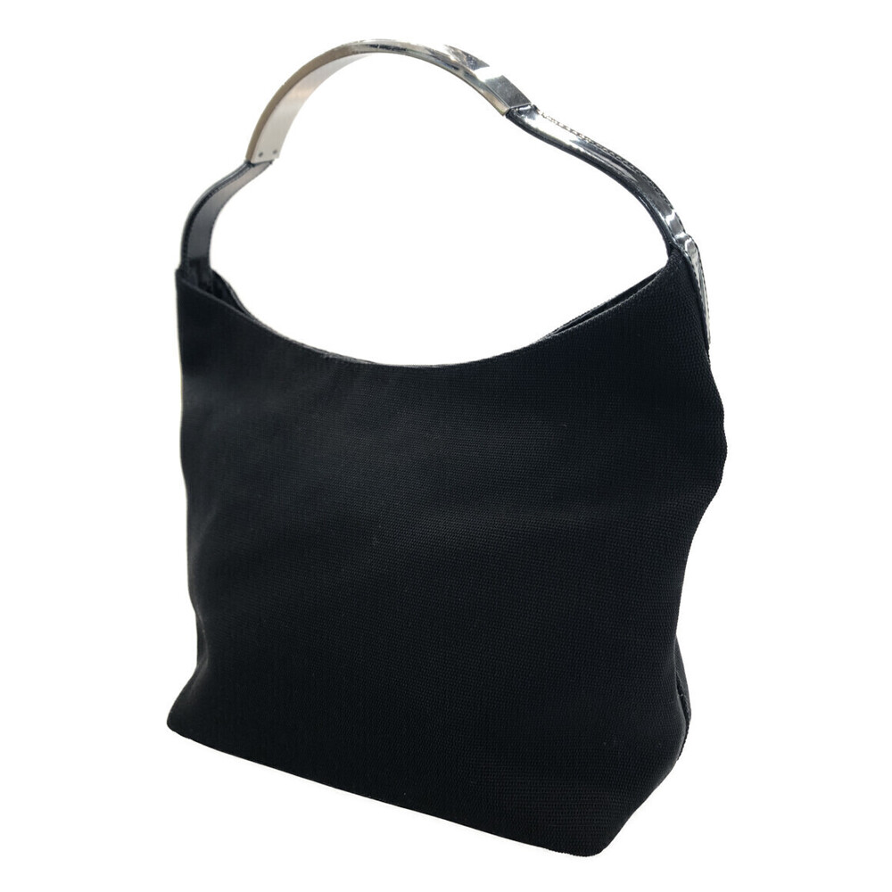 Gucci metal bag black shoulder handle